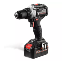 RUNTEC RT-ID100T Дрель-шуруповерт ударная аккумуляторная RUNTEC TECHNIC 13 мм, 20В, 2*4Ач, 100Нм
