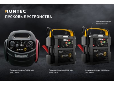 Пусковое устройство Pulse 36 RT-PL48 RT-PL36, Pulse 48 RT-PL54 и Pulse 54 Пусковое устройство Pulse 36 RT-PL48 RT-PL36, Pulse 48 RT-PL54 и Pulse 54