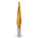 RUNTEC RT-DS4-12-9 Сверло ступенчатое RUNTEC 4-12 мм, 9 ступеней, HSS-TiN
