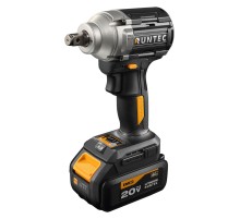 RUNTEC RT-IW500 Гайковерт ударный аккумуляторный RUNTEC PRO 1/2", 20В, 2*4Ач, 500Нм