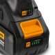 RUNTEC RT-AG900 Шлифмашина угловая аккумуляторная RUNTEC PRO 125 мм, 20В, 2*4Ач, 900Вт