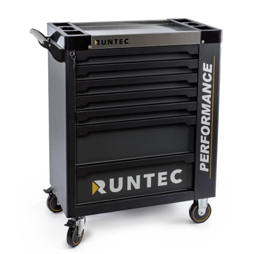 RUNTEC RT-HT313PR7 Тележка инструментальная 7 полочная Performance с комплектом инструмента, 313 предметов