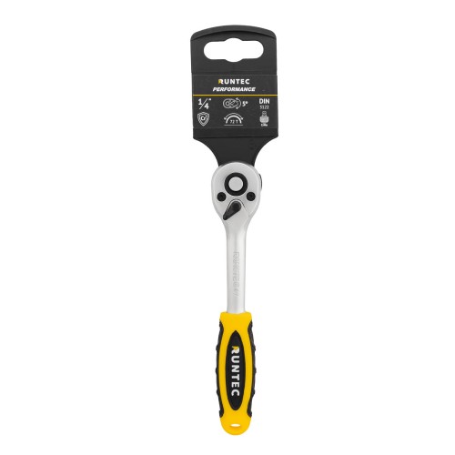RUNTEC RT-H14R72A Трещотка RUNTEC CrV, 1/4", 72 зубца