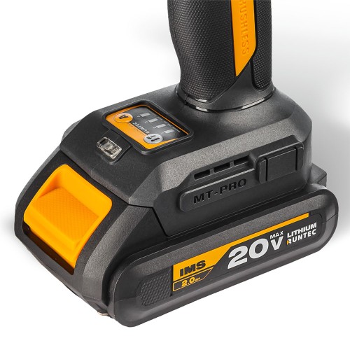 RUNTEC RT-ED233 Винтоверт ударный аккумуляторный RUNTEC PRO 1/4", 20В, 2*2Ач, 230Нм RUNTEC RT-ED233 Винтоверт ударный аккумуляторный RUNTEC PRO 1/4", 20В, 2*2Ач, 230Нм