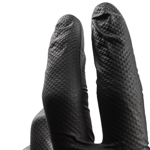 RUNTEC УценкаRT-GLVS-M-999 Уценка!Перчатки Tenacity нитриловые высокопрочные, размер M (100 штук)