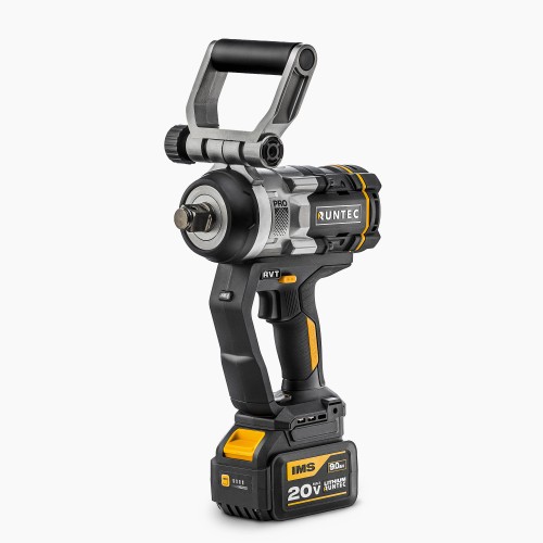 RUNTEC RT-IW2100 Гайковерт ударный аккумуляторный RUNTEC PRO 3/4", 20В, 2*9Ач, 2100Нм RUNTEC RT-IW2100 Гайковерт ударный аккумуляторный RUNTEC PRO 3/4", 20В, 2*9Ач, 2100Нм