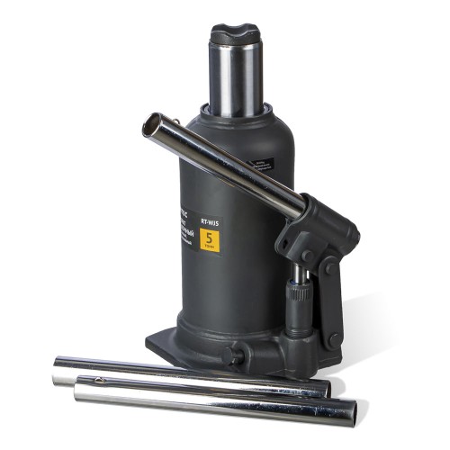 RUNTEC RT-WJ5 Домкрат бутылочный, двухштоковый,профессиональный 5 т, 230-500 мм RUNTEC RT-WJ5 Домкрат бутылочный, двухштоковый,профессиональный 5 т, 230-500 мм