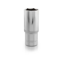 RUNTEC RT-H12S22L Головка торцевая глубокая RUNTEC CrV, 6PT, 1/2", 22 мм