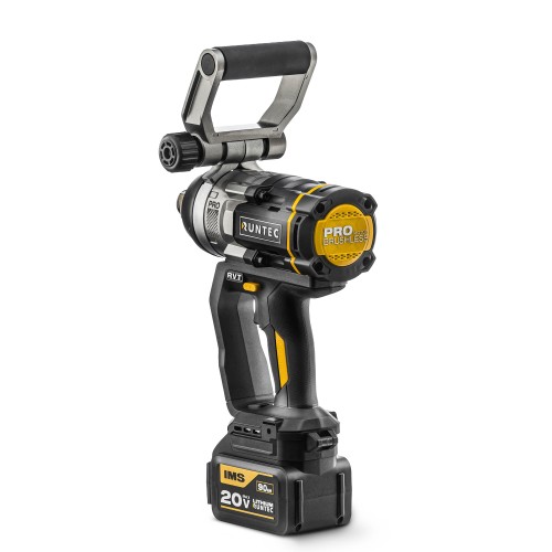 RUNTEC RT-IW2101 Гайковерт ударный аккумуляторный RUNTEC PRO 1", 20В, 2*9Ач, 2300Нм RUNTEC RT-IW2101 Гайковерт ударный аккумуляторный RUNTEC PRO 1", 20В, 2*9Ач, 2300Нм