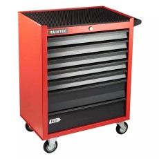 RUNTEC RTEC-7R Тележка инструментальная 7 полочная ECO красная