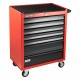 RUNTEC RTEC-7R Тележка инструментальная 7 полочная ECO красная