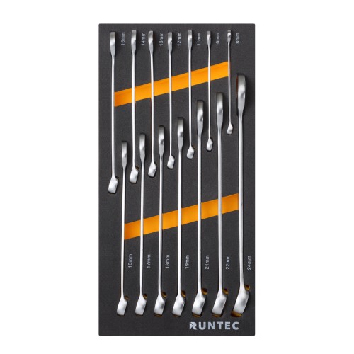 RUNTEC RT-HT313STD-7G Тележка инструментальная 7 полочная Standart серая с комплектом инструмента, 313 предметов