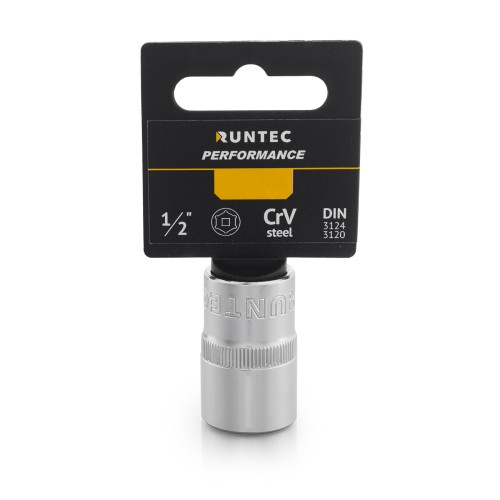 RUNTEC RT-H12S20 Головка торцевая RUNTEC CrV, 6PT, 1/2", 20 мм