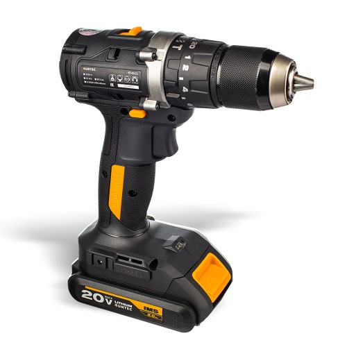 RUNTEC RT-ID222 Дрель-шуруповерт ударная аккумуляторная RUNTEC PRO 13 мм, 20В, 2*2Ач, 55Нм RUNTEC RT-ID222 Дрель-шуруповерт ударная аккумуляторная RUNTEC PRO 13 мм, 20В, 2*2Ач, 55Нм