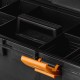RUNTEC RT-445 Ящик инструментальный пластиковый с органайзером, средний, 450х243х210 мм