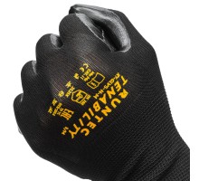 RUNTEC RT-GLVS-N-M Перчатки RUNTEC защитные маслобензостойкие c нитриловым покрытием, M