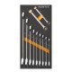 RUNTEC RT-HT313STD-7G Тележка инструментальная 7 полочная Standart серая с комплектом инструмента, 313 предметов