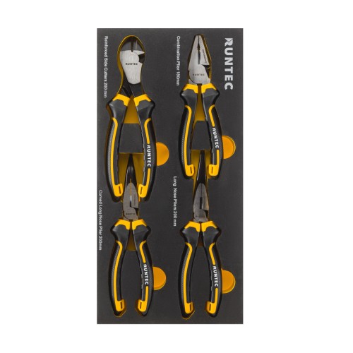 RUNTEC RT-HT313STD-7G Тележка инструментальная 7 полочная Standart серая с комплектом инструмента, 313 предметов