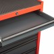 RUNTEC RTEC-7R Тележка инструментальная 7 полочная ECO красная