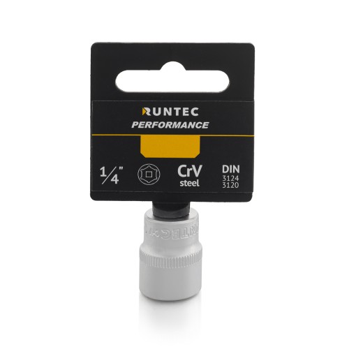 RUNTEC RT-H14S14 Головка торцевая RUNTEC CrV, 6PT, 1/4", 14 мм