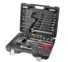 RUNTEC RT-HT82T Набор ручных инструментов RUNTEC TECHNIC 82 предмета 1/2", 1/4"