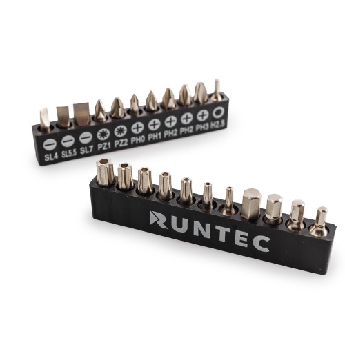 RUNTEC RT-HT1E110 Набор торцевых головок с аксессуарами RUNTEC 1/2", 1/4" в ложементе EVA, 110 предметов