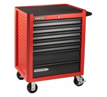 RUNTEC RTIND-7R Тележка инструментальная 7 полочная Industrial красная