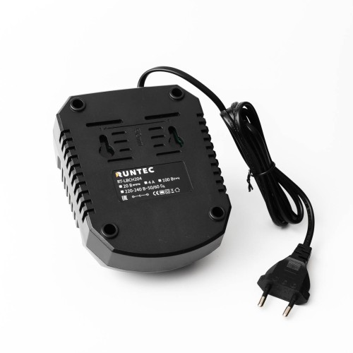 RUNTEC УценкаRT-LBCH204-777 Уценка!Зарядное устройство RUNTEC PRO для 20В батарей, 4А