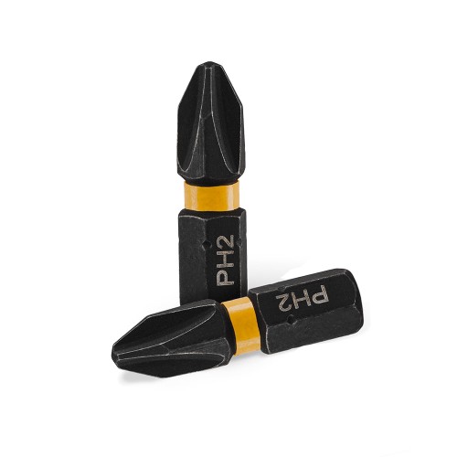 RUNTEC RT-IB25 Бита ударная RUNTEC H6.35 25мм PH2 5шт. RUNTEC RT-IB25 Бита ударная RUNTEC H6.35 25мм PH2 5шт.