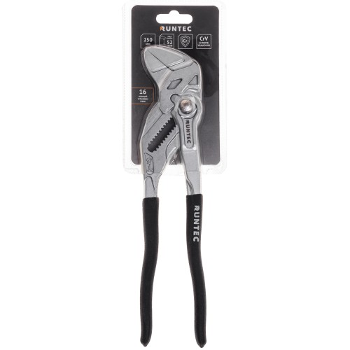 RUNTEC RT-PLA30250 Клещи переставные - гаечный ключ RUNTEC CrV 250 мм