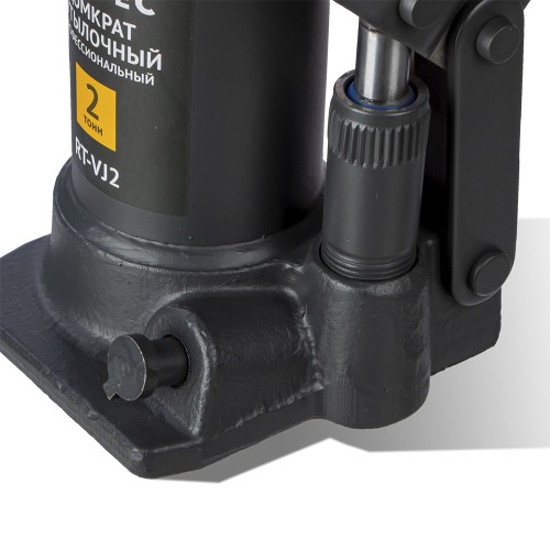 RUNTEC RT-VJ2 Домкрат бутылочный профессиональный 2 т, 172-372 мм RUNTEC RT-VJ2 Домкрат бутылочный профессиональный 2 т, 172-372 мм