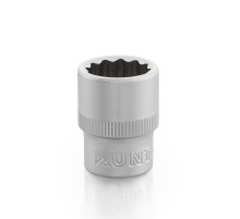 RUNTEC RT-H38S15D Головка торцевая RUNTEC CrV, 12PT, 3/8", 15 мм