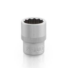 RUNTEC RT-H38S15D Головка торцевая RUNTEC CrV, 12PT, 3/8", 15 мм