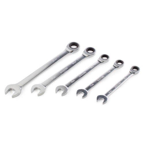 RUNTEC RT-WRE11F Набор ключей комбинированных трещоточных RUNTEC CrV 8-24 мм в ложементе EVA, 11 предметов