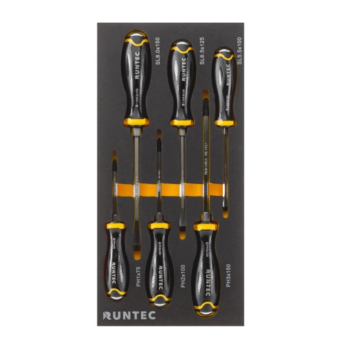 RUNTEC RT-HT273PR07 Тележка инструментальная 7 полочная Performance с комплектом инструмента, 273 предмета