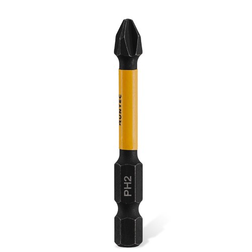 RUNTEC RT-IB57 Бита ударная RUNTEC H6.35 57мм PH2 5шт. RUNTEC RT-IB57 Бита ударная RUNTEC H6.35 57мм PH2 5шт.