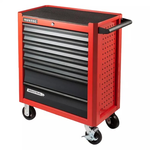 RUNTEC RTIND-7R Тележка инструментальная 7 полочная Industrial красная RUNTEC RTIND-7R Тележка инструментальная 7 полочная Industrial красная