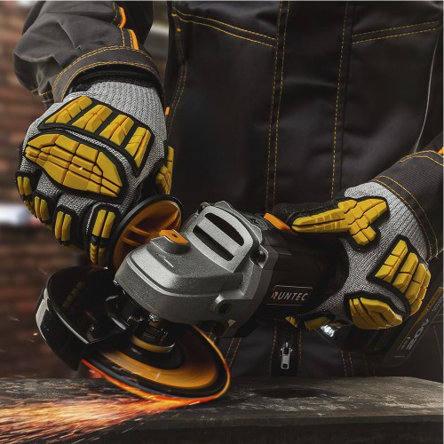 RUNTEC RT-AG900 Шлифмашина угловая аккумуляторная RUNTEC PRO 125 мм, 20В, 2*4Ач, 900Вт