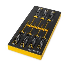 RUNTEC RT-SD1TE7F Набор отверток RUNTEC S2 TORX в ложементе EVA, 7 предметов