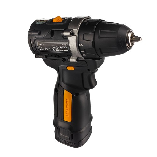 RUNTEC RT-ID122 Дрель-шуруповерт аккумуляторная RUNTEC PRO 10 мм,16В, 2*2Ач, 45Нм RUNTEC RT-ID122 Дрель-шуруповерт аккумуляторная RUNTEC PRO 10 мм,16В, 2*2Ач, 45Нм