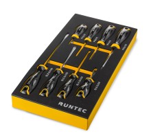 RUNTEC RT-SD1E8F Набор отверток RUNTEC S2 в ложементе EVA, 8 предметов