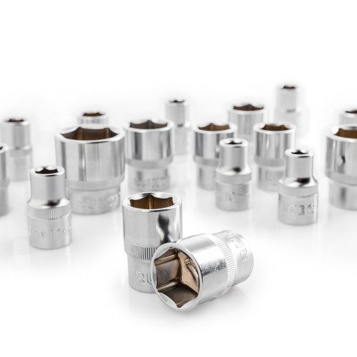 RUNTEC RT-HT1E110 Набор торцевых головок с аксессуарами RUNTEC 1/2", 1/4" в ложементе EVA, 110 предметов