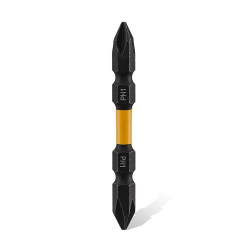 RUNTEC RT-IBD65 Бита ударная двусторонняя RUNTEC H6.35 65мм PH1/PH1 5шт. RUNTEC RT-IBD65 Бита ударная двусторонняя RUNTEC H6.35 65мм PH1/PH1 5шт.