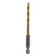 RUNTEC RT-DS4 Сверло по металлу Runtec HSS-TiN 4 x 94мм HEX 1/4"