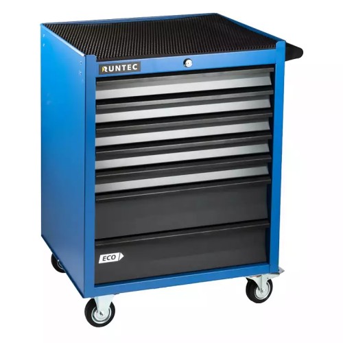 RUNTEC RTEC-7B Тележка инструментальная 7 полочная ECO синяя RUNTEC RTEC-7B Тележка инструментальная 7 полочная ECO синяя