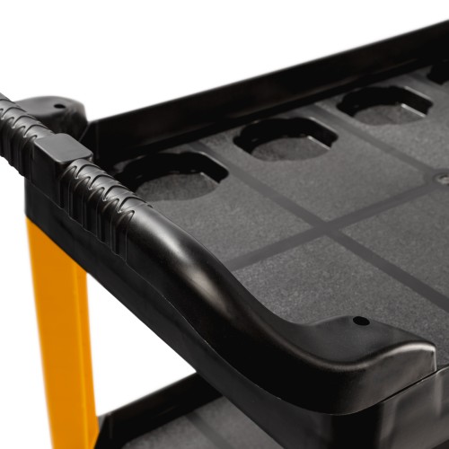 RUNTEC RT-P3 Тележка с тремя открытыми полками, черная