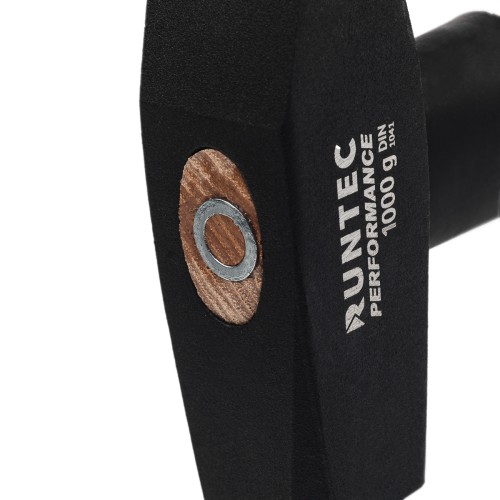 RUNTEC RT-PHC011 Молоток слесарный RUNTEC с рукояткой из дерева гикори, 1000 г