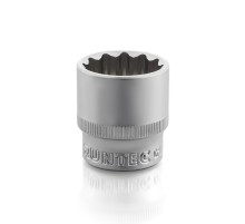 RUNTEC RT-H38S19D Головка торцевая RUNTEC CrV, 12PT, 3/8", 19 мм