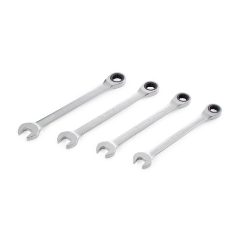 RUNTEC RT-WRE11F Набор ключей комбинированных трещоточных RUNTEC CrV 8-24 мм в ложементе EVA, 11 предметов