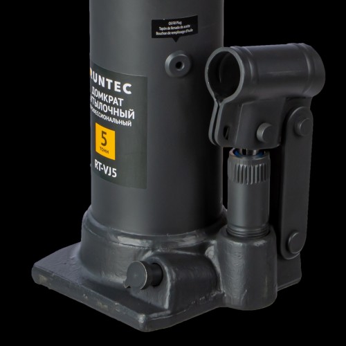 RUNTEC RT-VJ5 Домкрат бутылочный профессиональный 5 т, 218-474 мм RUNTEC RT-VJ5 Домкрат бутылочный профессиональный 5 т, 218-474 мм